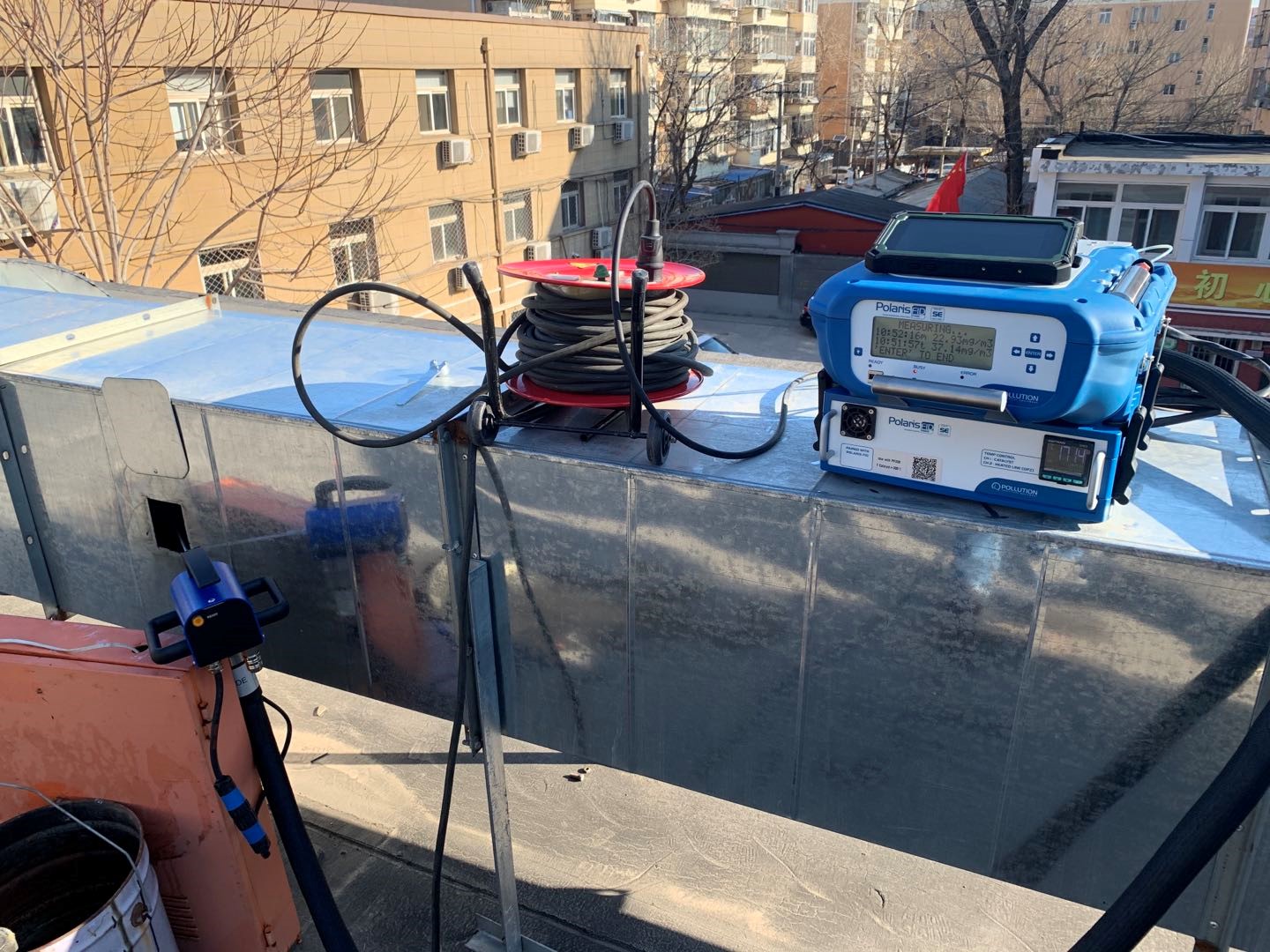 檢測北京餐飲油煙行業(yè)非甲烷總烴排放情況