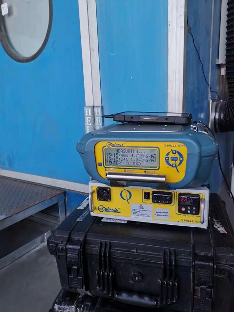 汽油車監(jiān)測(cè)現(xiàn)場(chǎng)驗(yàn)證測(cè)試非甲烷總烴濃度變化