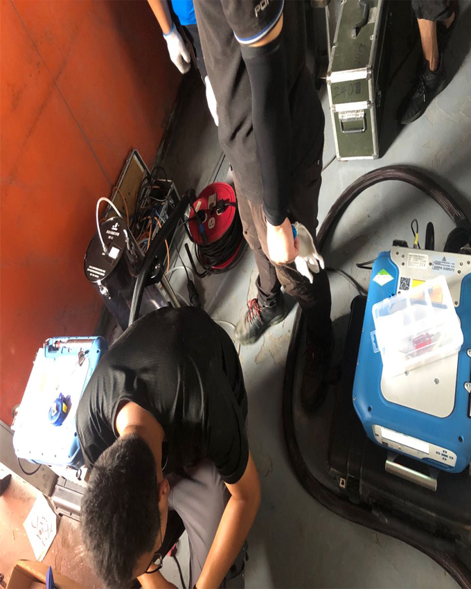 我司與北京譜尼用戶前往4s店噴漆車間測(cè)試