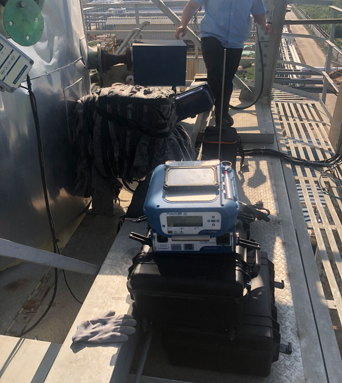 山東濱州陽信縣生態(tài)環(huán)境監(jiān)測站擴(kuò)項(xiàng)現(xiàn)場測試論證