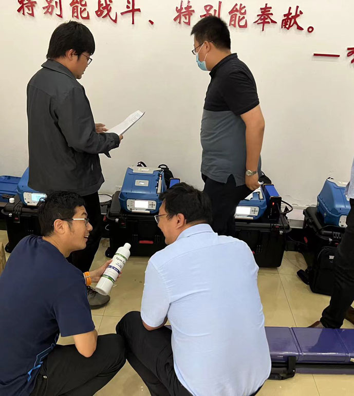 大連生態(tài)環(huán)境監(jiān)測站PF-300（催化氧化+FID）驗收培訓(xùn)