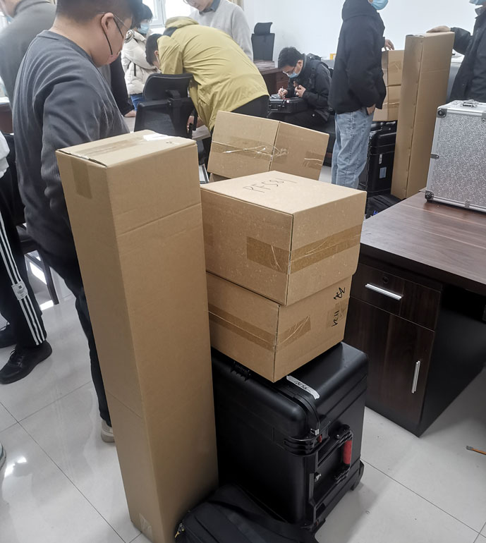 淄博市生態(tài)環(huán)境局PF-300交付驗收