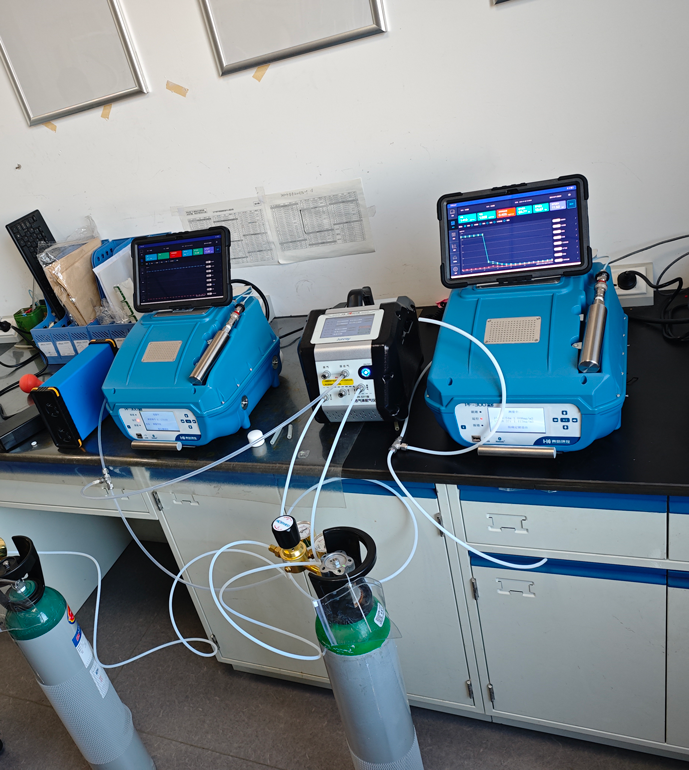 遼寧省站PF-300便攜式非甲烷總烴分析儀（苯系物版）驗(yàn)收培訓(xùn)